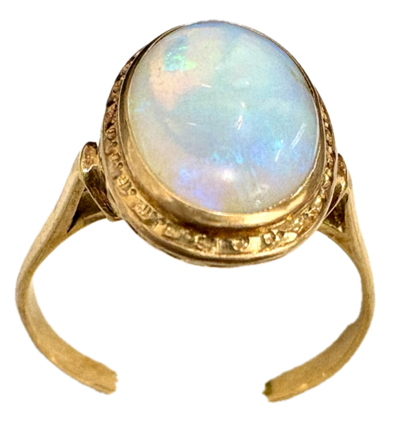 指輪　リング　アクセサリー　金　K18　18金　宝石　オパール