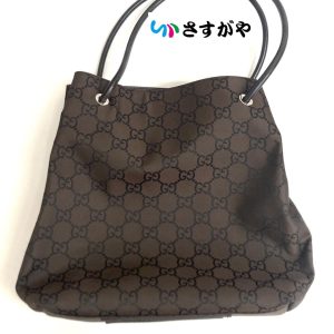 グッチ GG ナイロン トートバッグ