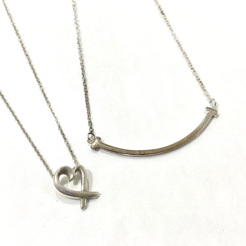 【Tiffany&Co.】ティファニー・ラヴィングハート・Tスマイル・ネックレス・シルバー925・シルバーアクセサリー・貴金属