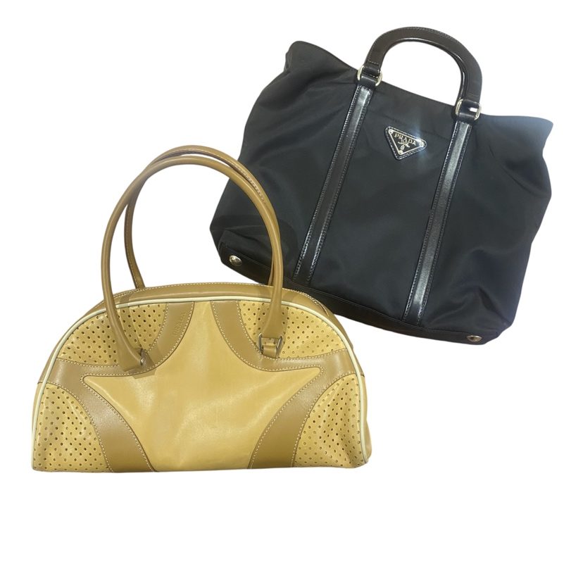 【プラダおまとめ】PRADA・レディース・ブランドバッグ・ハンドバッグ・ナイロンバッグ・2WAY・ボーリングバッグ・ボストンバッグ・ヴィンテージ