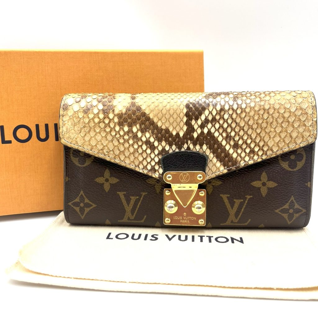 LOUIS VUITTON ルイヴィトン モノグラム エキゾチック ポルトフォイユパラス 長財布｜前橋市元総社町