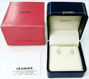 田崎 パールイヤリング