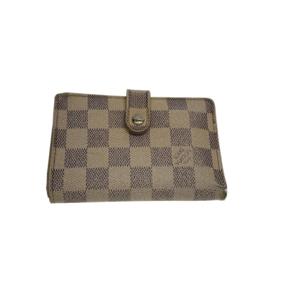 ルイヴィトン LOUIS VUITTON ポルト・フォイユ・ヴィエノワ ダミエ・アズール 財布