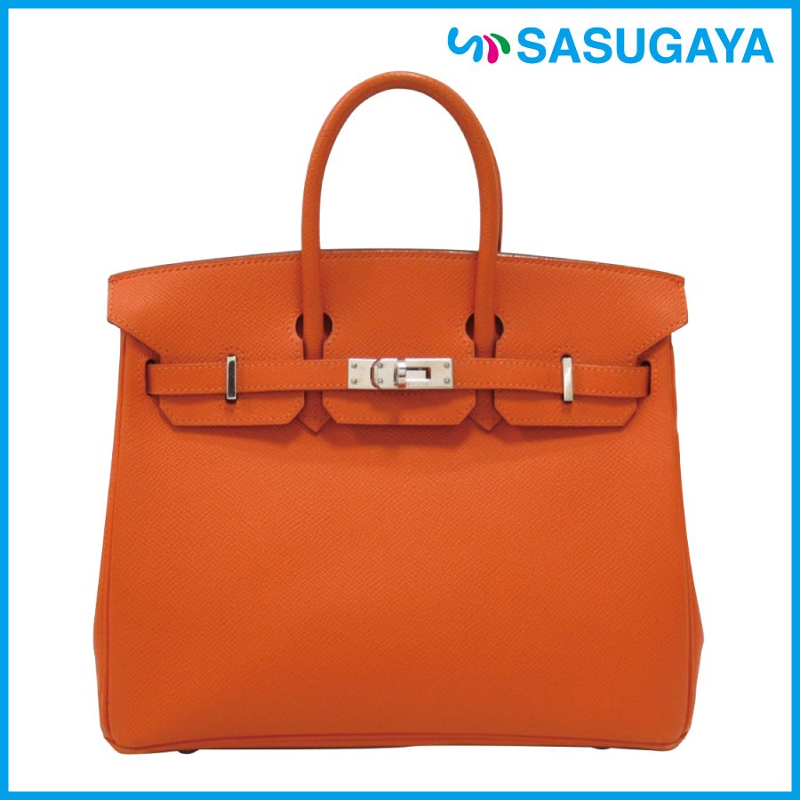 HERMES / エルメス バーキン30 ヴォーエプソン オレンジ