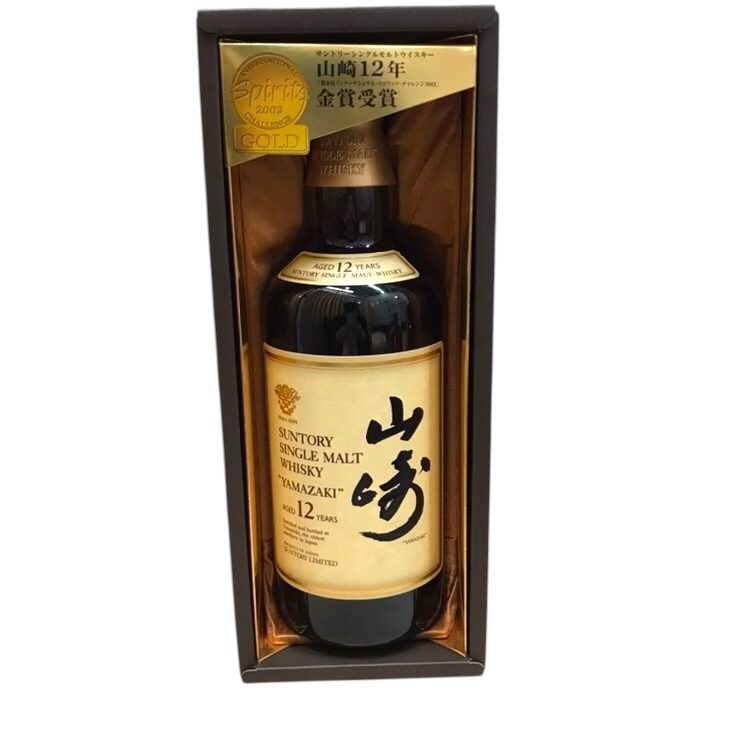 山崎12年 箱あり ウィスキー お酒