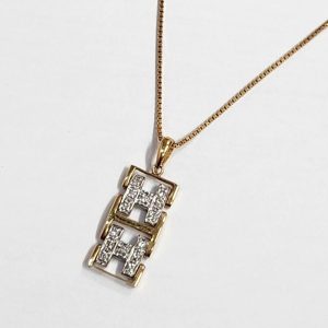 18金(K18) メレダイヤ付きネックレス|伊勢崎市連取元町