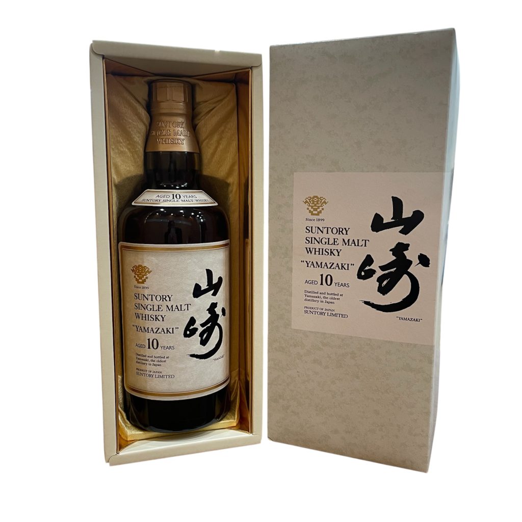山崎12年 ホワイトラベル 箱あり 未開封 お酒 ウィスキーの買取実績 