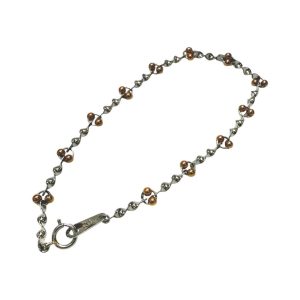 K18（18金）×Pt850（プラチナ850）のコンビ素材ネックレス