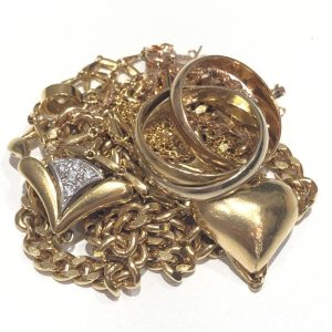 K18 / Pt850 / チェーン リング トップ