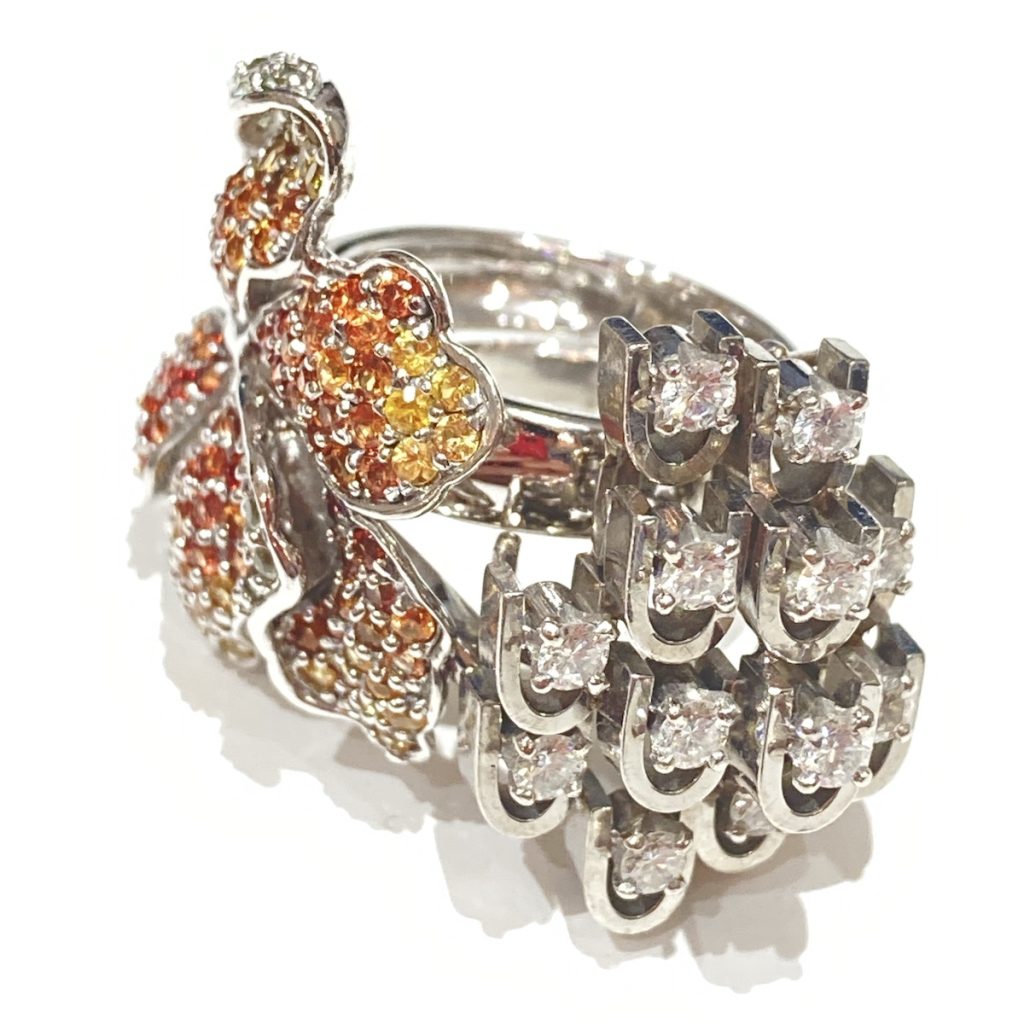 Pt900 / K14WG / リング