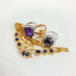 K14 WG アメジスト　本真珠　リング　指輪 K14 WGアメジストリング 昭和レトロ千本透かしリング｜Yahoo