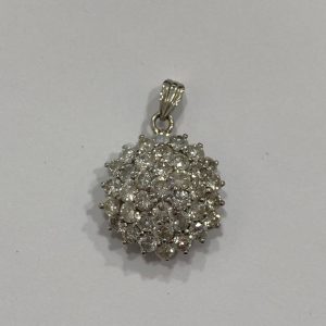ダイヤ付きペンダントトップ