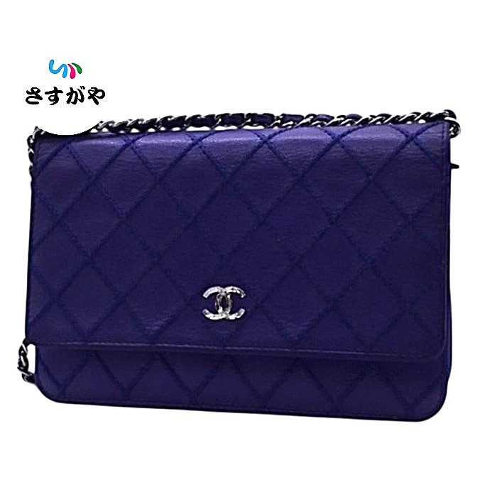 CHANEL マトラッセ チェーンウォレット
