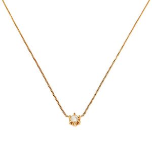 K18 ダイヤモンド ネックレス