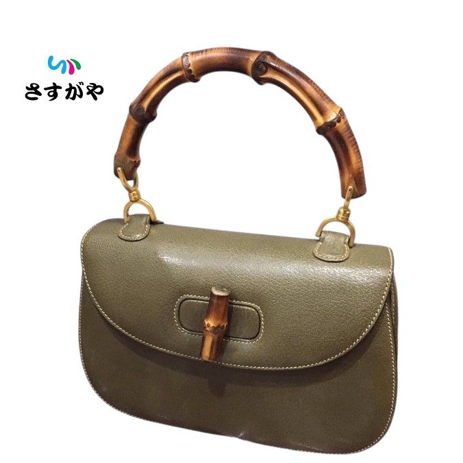 GUCCI バンブー ハンドバッグ