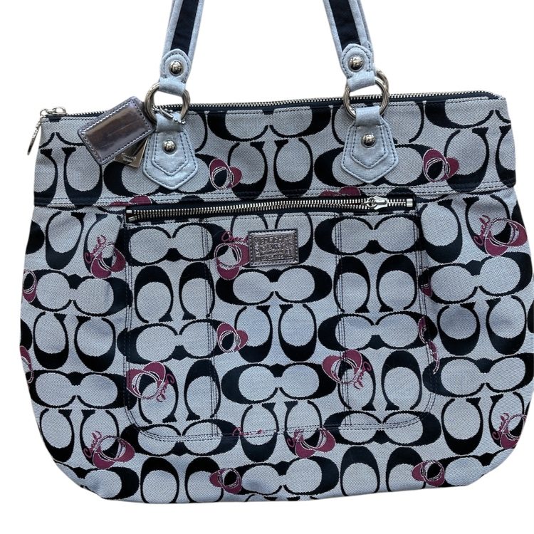 COACH コーチ シグネチャー ハンドバッグ