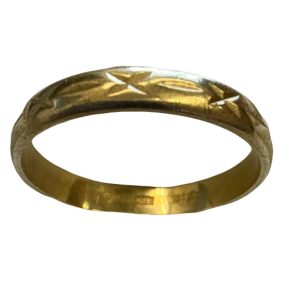 リング　アクセサリー　K18　18金　金