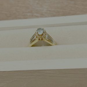 K18 × Pt900 コンビリング