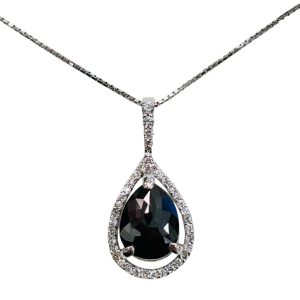 K18WG ダイヤモンド ネックレス