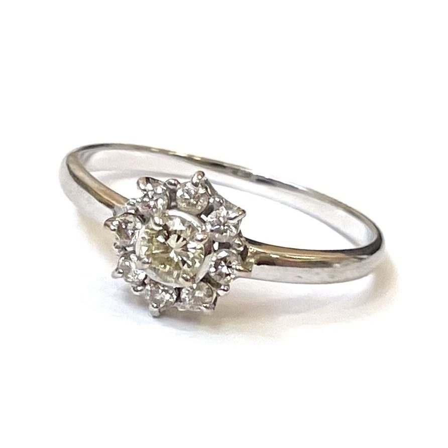 【買取実績】Pt900 プラチナ リング ダイヤモンド0.22ct|さすがやイオン七戸十和田駅前店