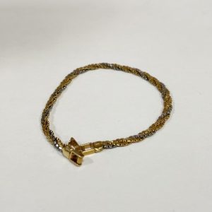 K18/Pt850　ブレスレット