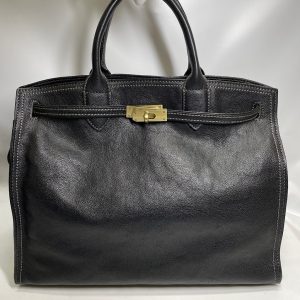 アフリカンエレファント　エレファントレザー　象革　バッグ　JRA未使用 未使用！保管品！JRA ハンドバッグ 象皮 象革 エレファント