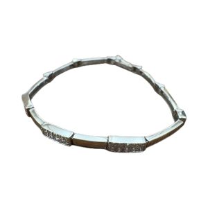 K14WG（14金ホワイトゴールド）ブレスレット