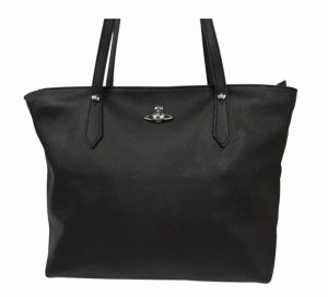 ヴィヴィアンウエストウッド オーブロゴ トートバッグ ビジネス サフィアーノレザー