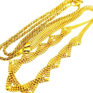 K18 ゴールドネックレス アクセサリーおまとめ