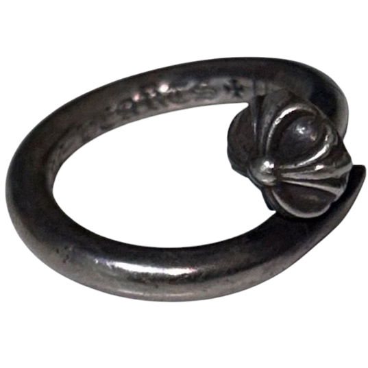 CHROME HEARTS NAIL CRSBALL クロムハーツ ネイルクロスボールリング