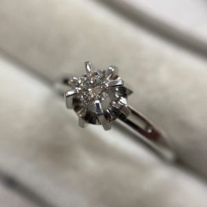 Pt850 ダイヤモンド リング 指輪