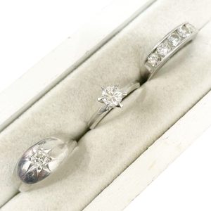 Pt900 ダイヤモンドリング まとめ 指輪 アクセサリー 買取【函館 北斗 七飯 道南】