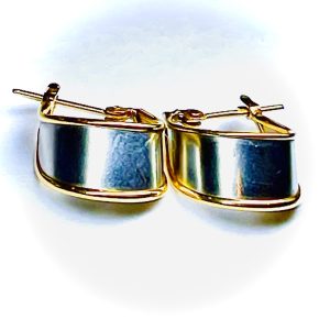 K18PT900コンビ　イヤリング　【プラチナ】【ゴールド】