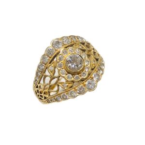 メレダイヤ 0.09ct K18 リングの買取実績 | 買取専門店さすがや