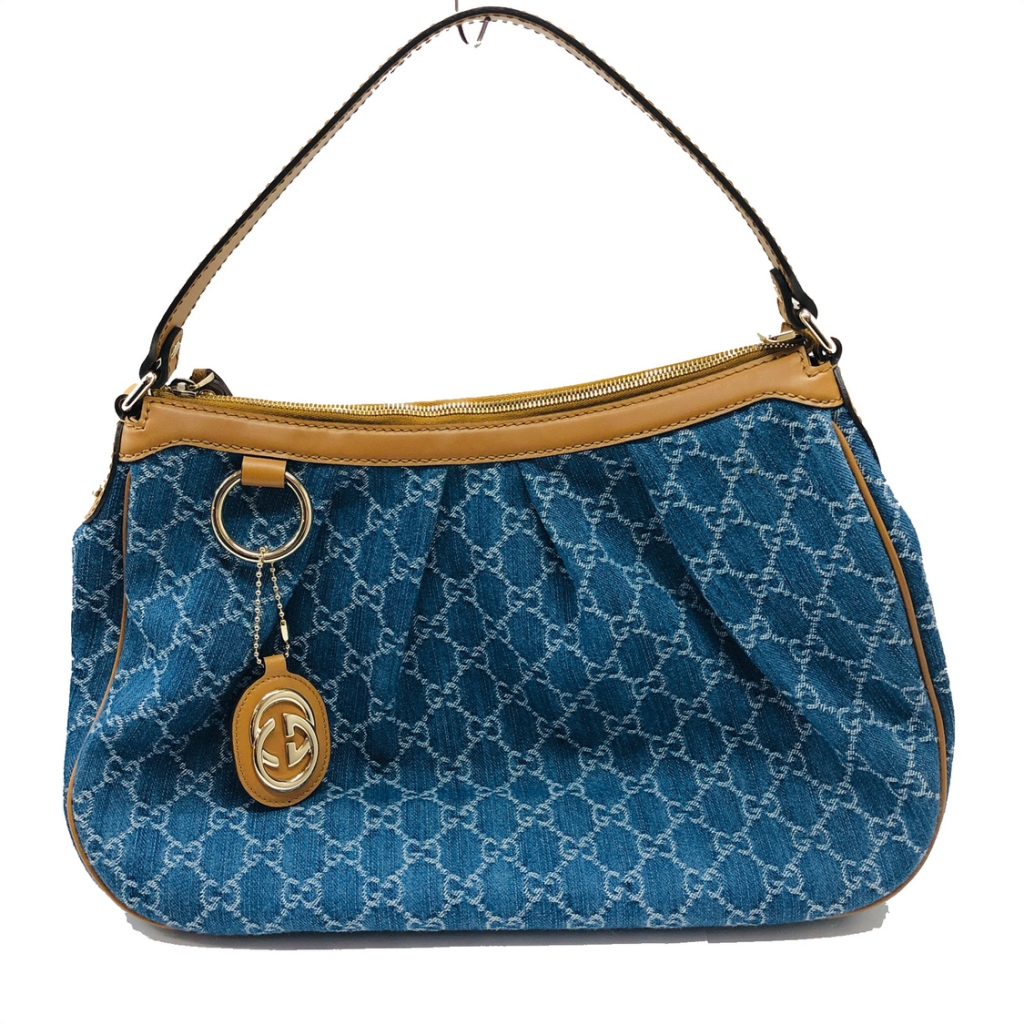 GUCCI(グッチ) GGデニム スーキー ショルダーバッグ