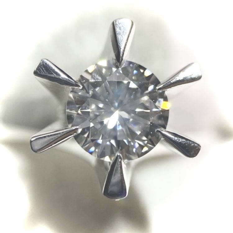 ダイヤモンド 0.648ct Pt900 プラチナ900 リング