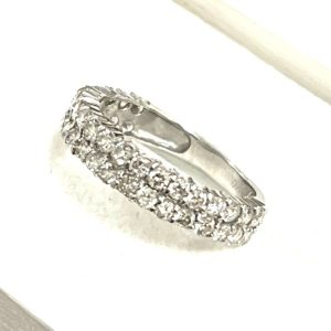 Pt900ダイヤモンド付きリング