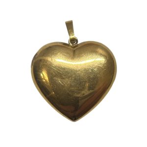 K18 ハート型 ネックレストップ