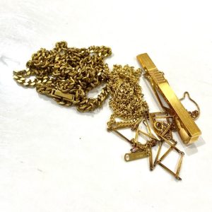 【K18まとめ】18金・ネックレス・タイピン・貴金属・アクセサリー