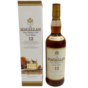 マッカラン12年 シェリーオーク 旧ボトル 箱あり