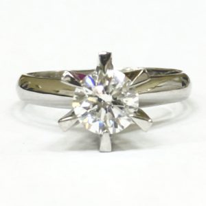 Pt900　リング　　プラチナ　ダイヤ