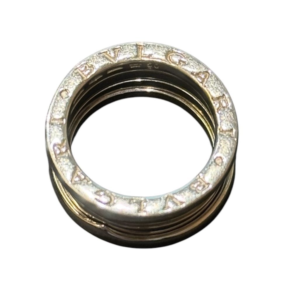 ブルガリ BVLGARI ビーゼロワンリング K18ホワイトゴールド 指輪