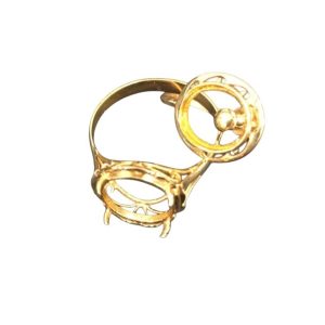 K18 18金 750 リング 壊れたアクセサリー