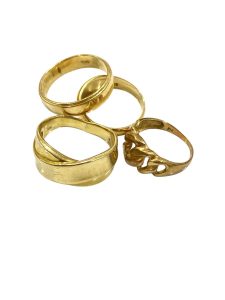 【K18リングおまとめ】18金・貴金属・アクセサリー・指輪