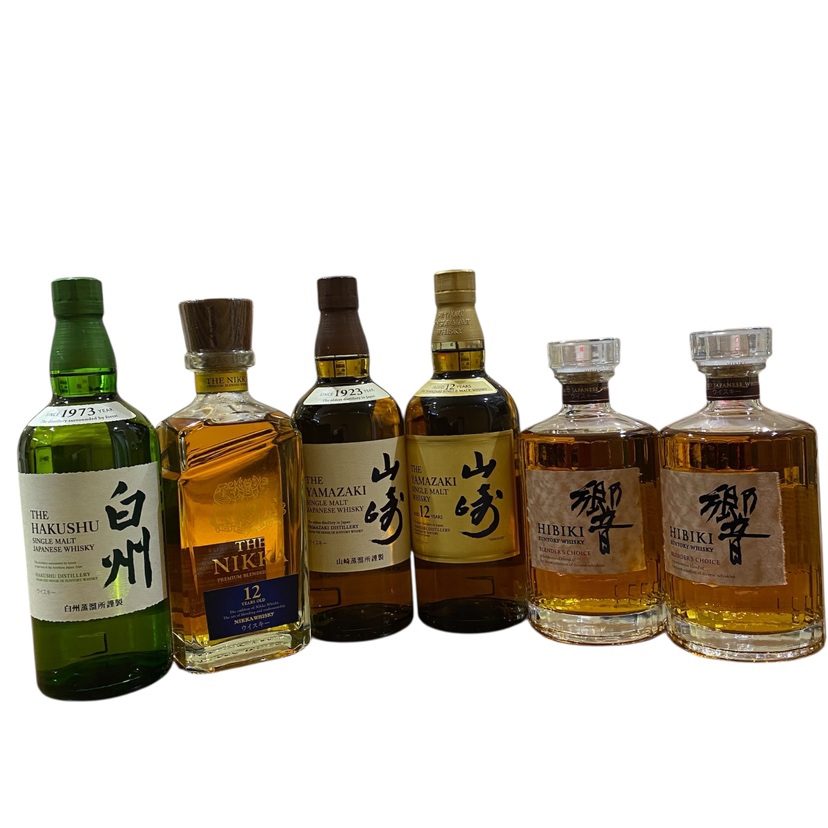 【ジャパニーズウイスキーおまとめ】山崎・白州・響・ニッカ・お酒