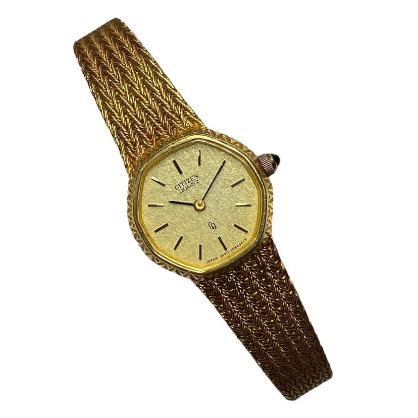 【CITIZEN】シチズン・K18・18金・金無垢腕時計・レディース