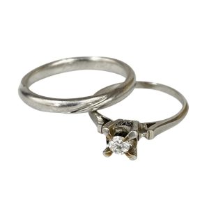 Pt900リング / Pm900リング メレダイヤ