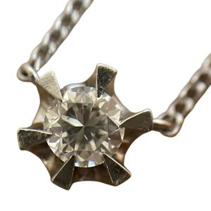 Pt850(プラチナ) ダイヤ0.432ct ネックレス