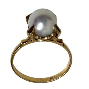 K18 パール リング