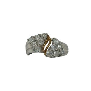Pt800ダイヤモンドリング Pt800 プラチナ800 パール ダイヤ0.09ct リングの買取実績